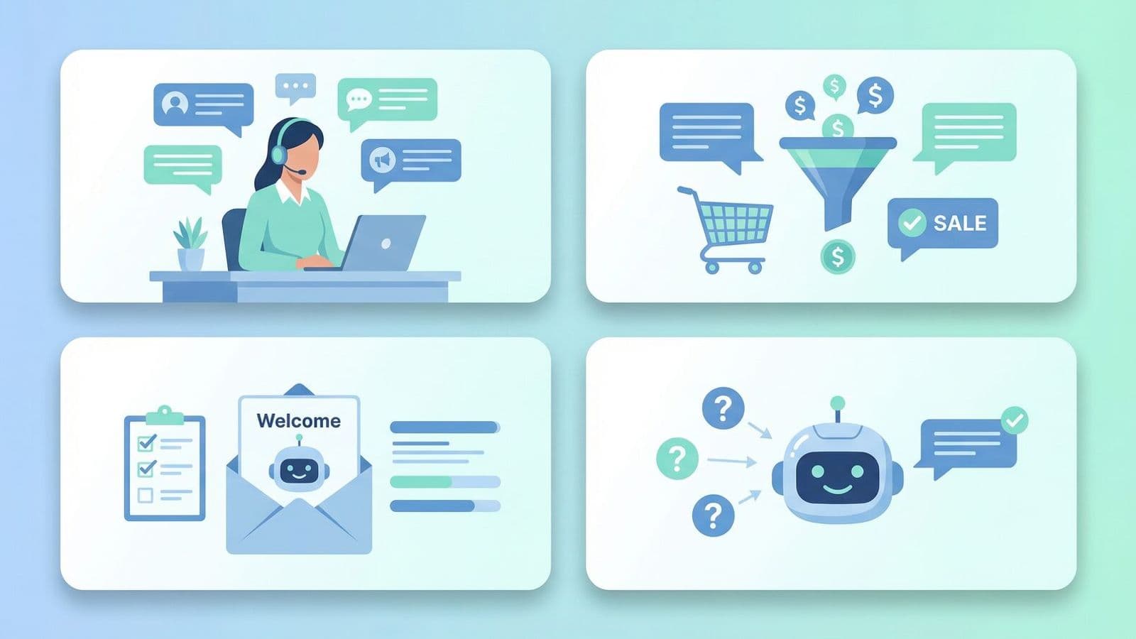 Einsatzbereiche von KI-Chatbots