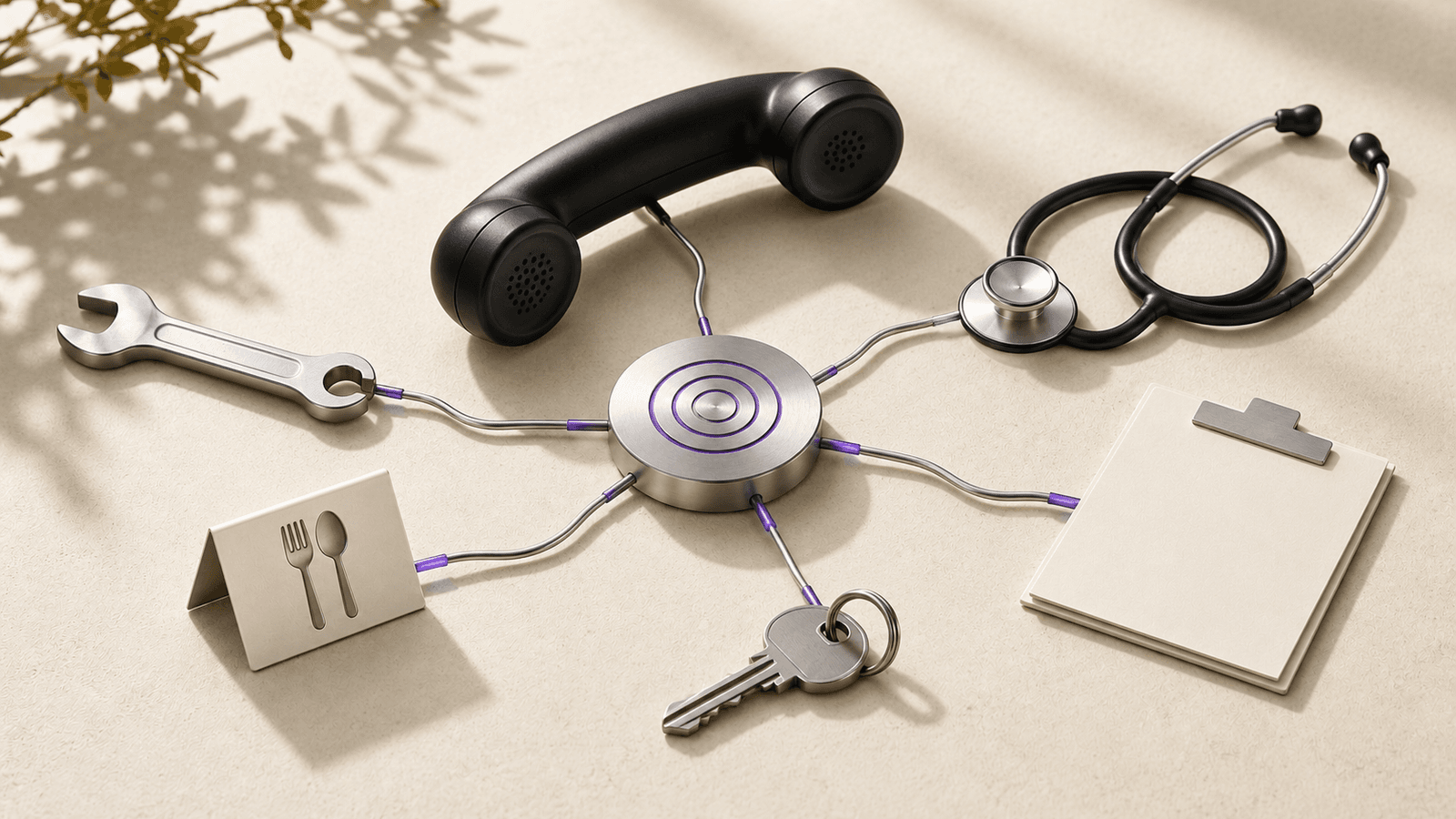 Einsatzbereiche eines KI-Telefonassistenten -- Arztpraxis, Handwerk, Gastronomie, Immobilien