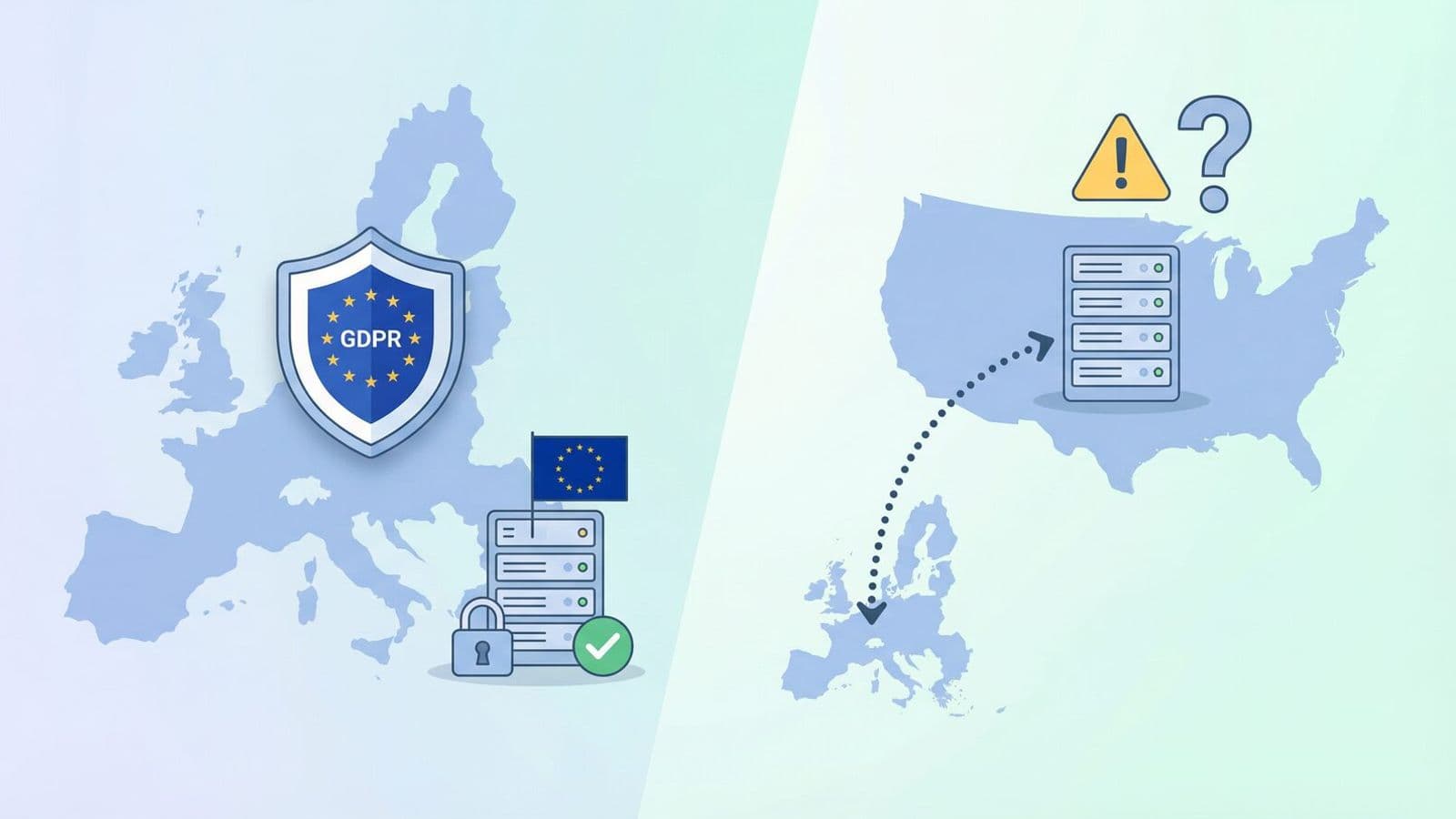 DSGVO EU-Server vs. US-Datentransfer