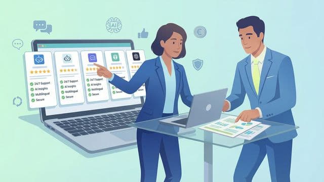 Die besten KI-Chatbots fuer Unternehmen 2026 im Vergleich