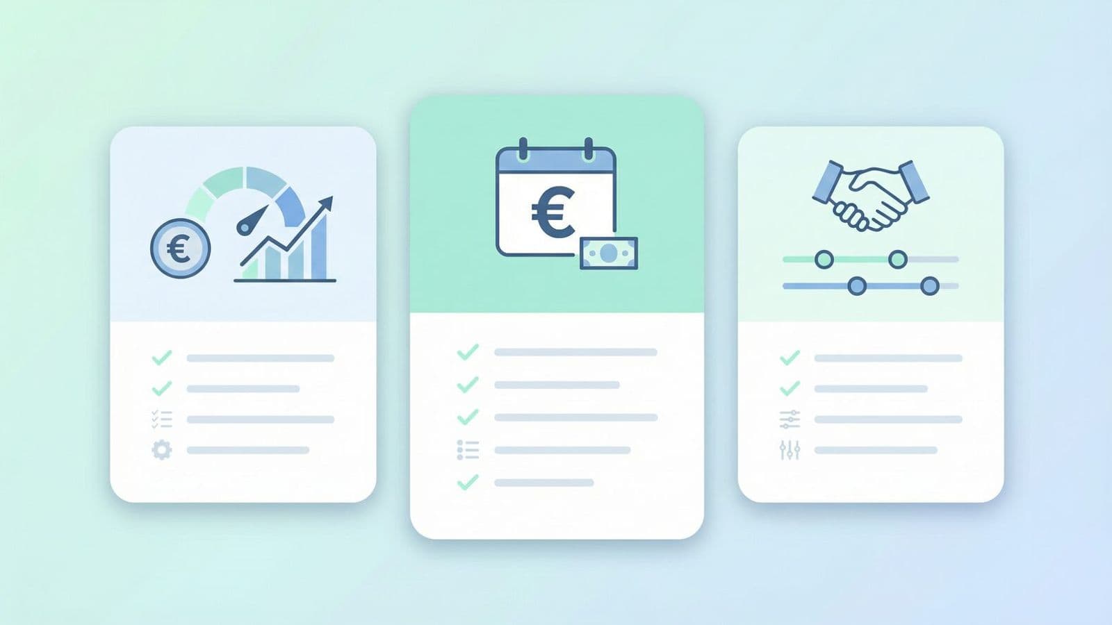 Preismodelle im Vergleich