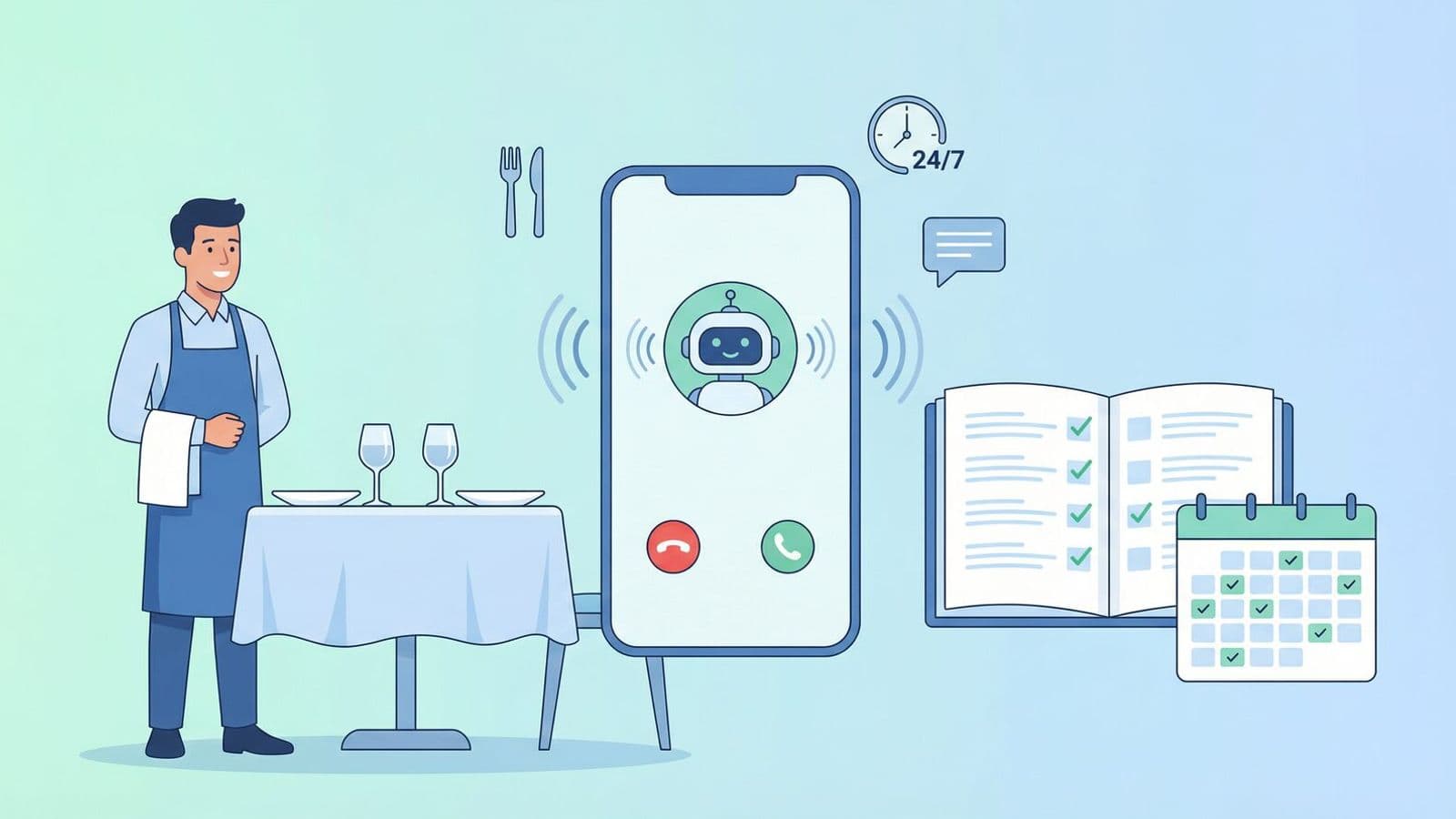 KI-Telefonassistent für Restaurants