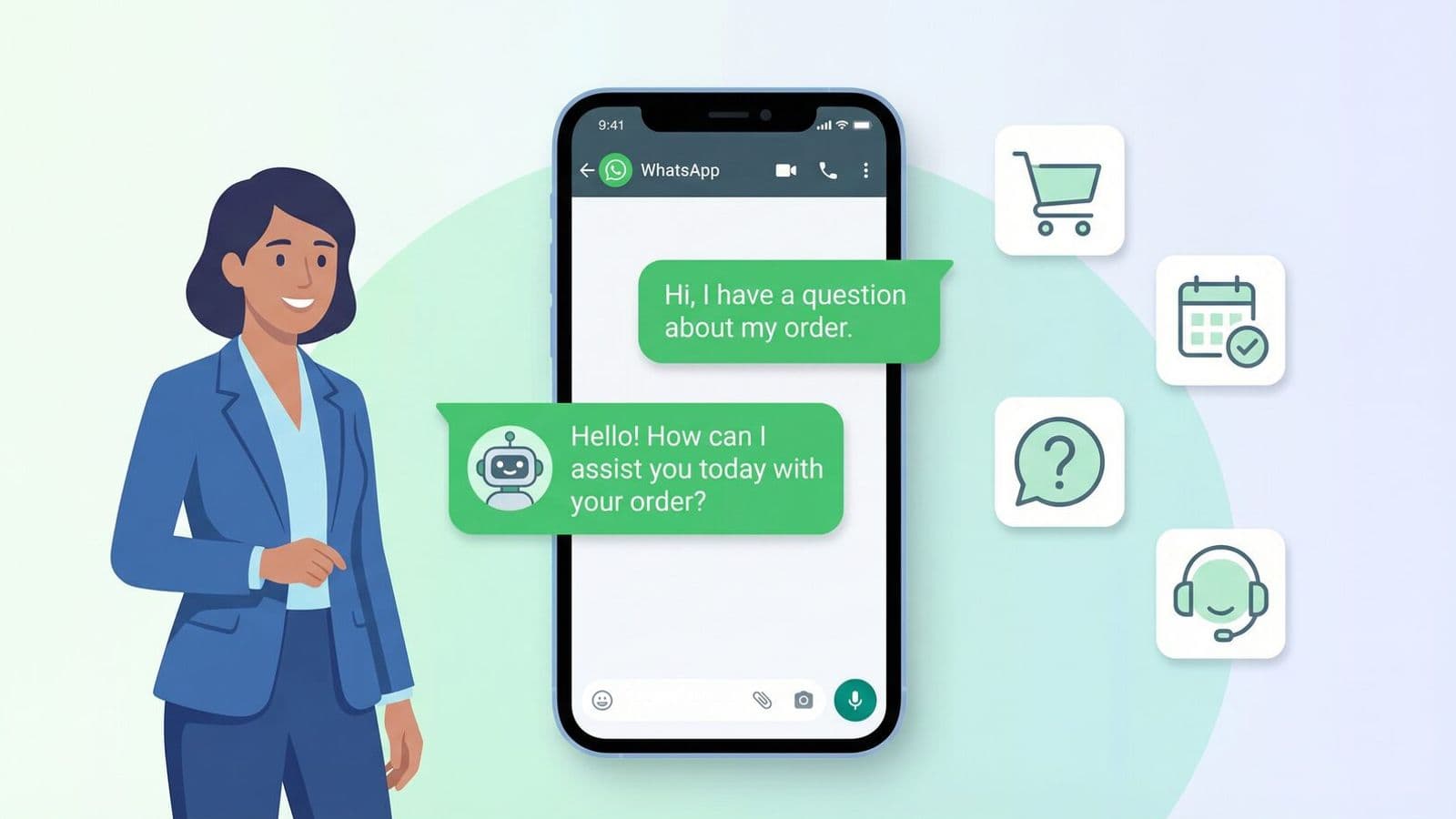 WhatsApp Chatbot für Unternehmen